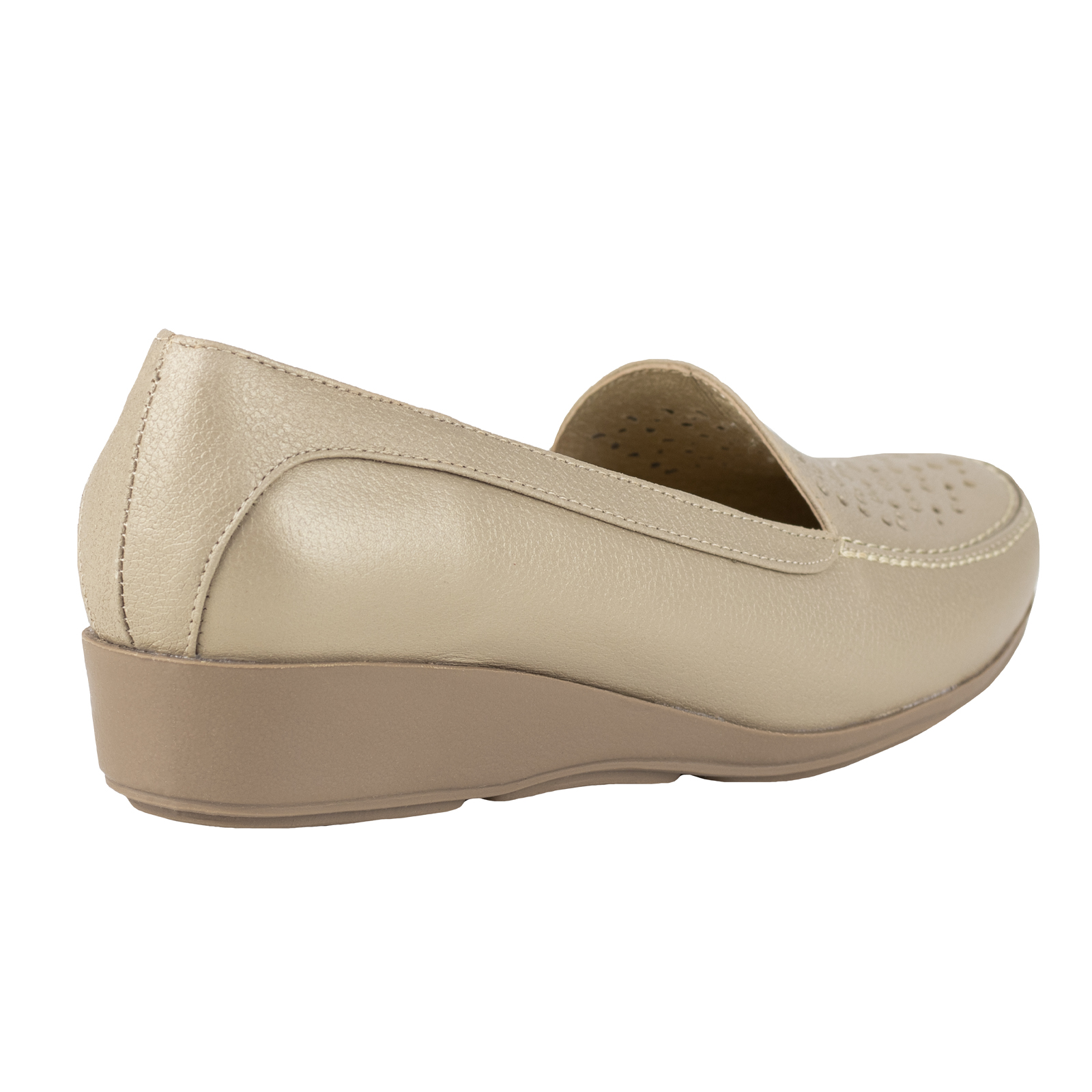 Mocasín Mujer Semivestir Ancho Confort Capricho 040 Patina