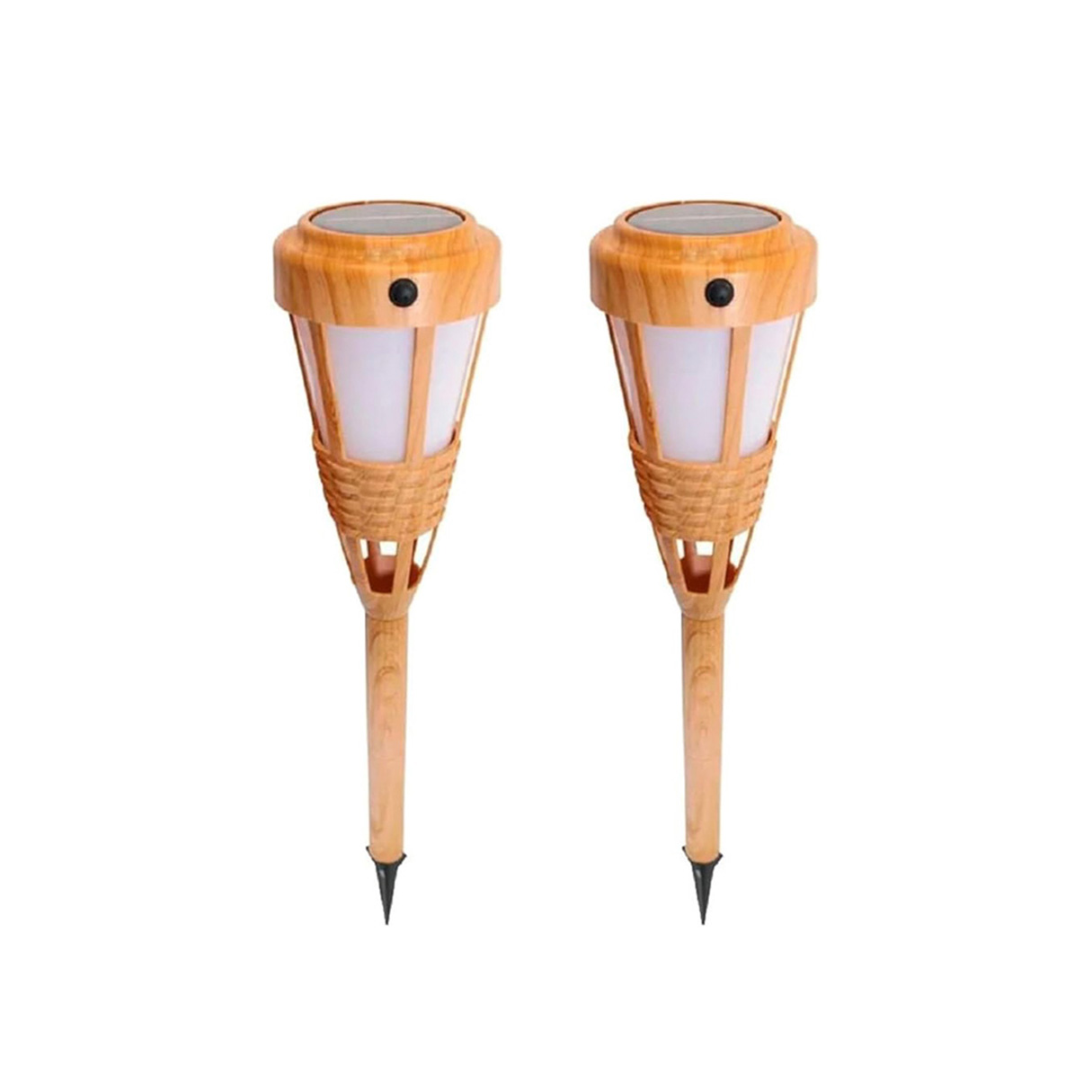 Ilios Innova 2 Lámparas solares 40 leds tipo antorcha tiki