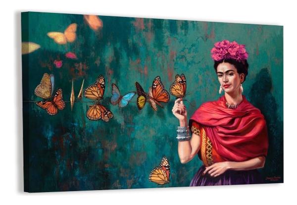 Cuadro Frida Kahlo. Cuadro Decorativo Para Recamara, Sala.