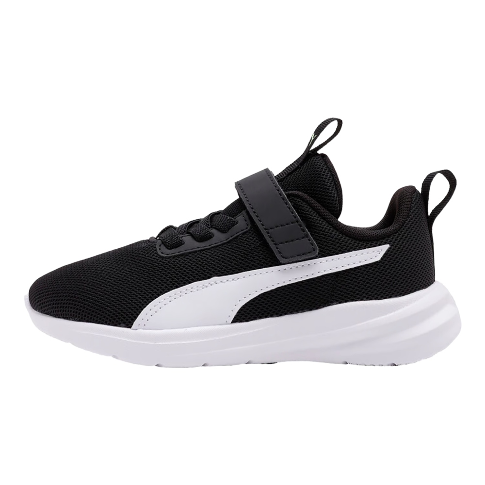 Tenis Puma Rickie Runner AC+PS Negro-Niños 394932 01
