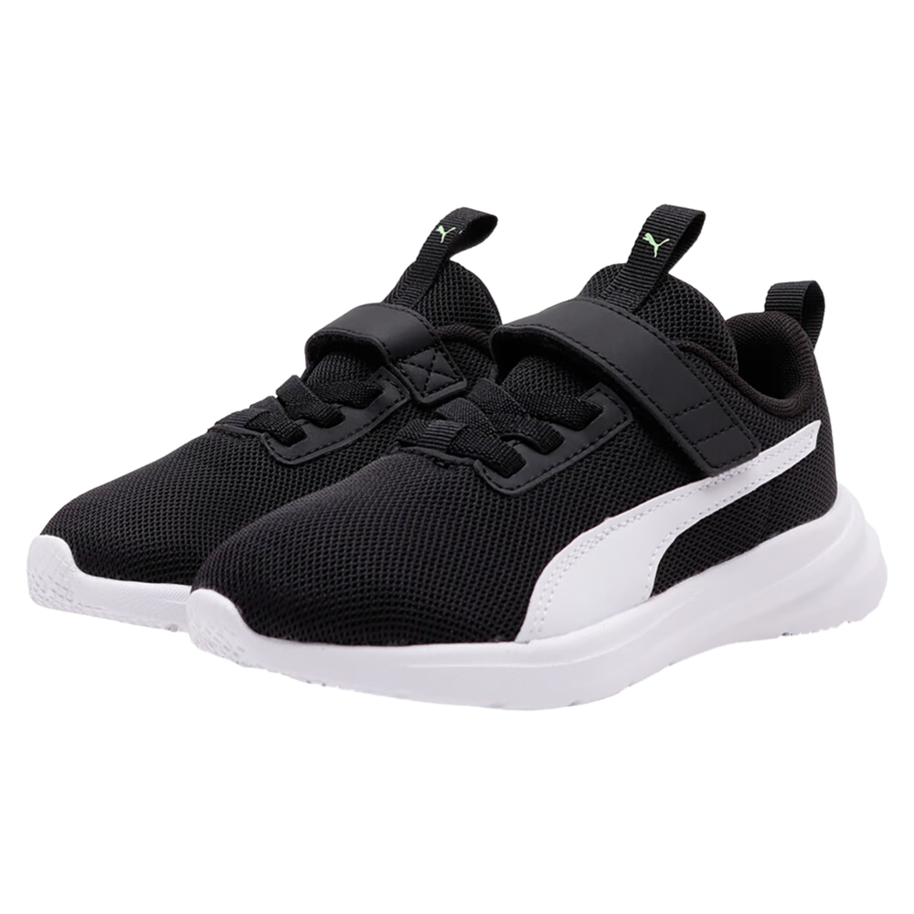 Tenis Puma Rickie Runner AC+PS Negro-Niños 394932 01