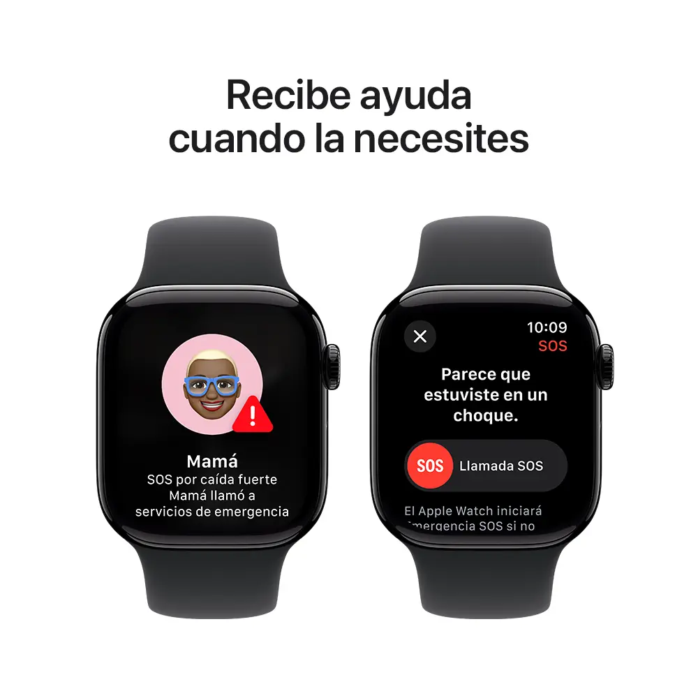 Apple Watch Series 10 Gps 42mm Aluminio Negro Azabache Correa Negro Dep S/M