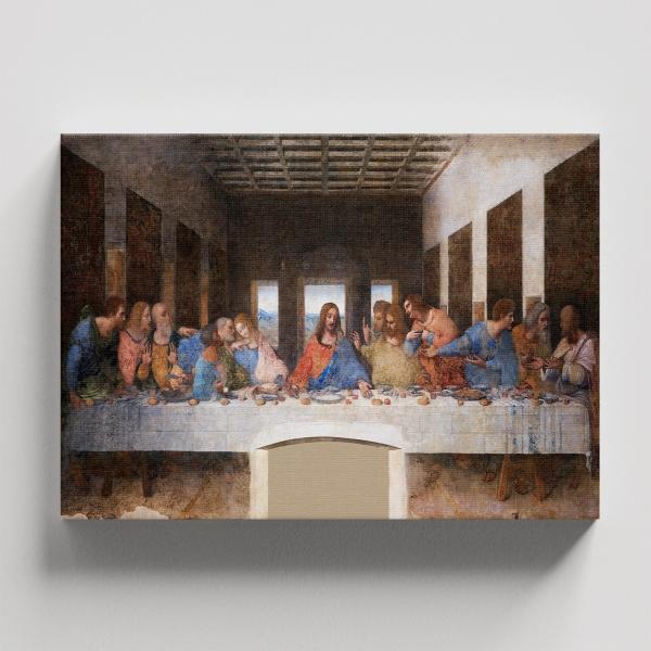 Cuadro Decorativo La última Cena Leonardo da Vinci  45 X 30