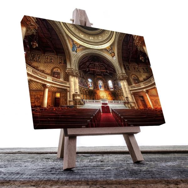 Cuadro Decorativo Religioso Iglesia Conmemorativa en Stanford University #2 45 X 30