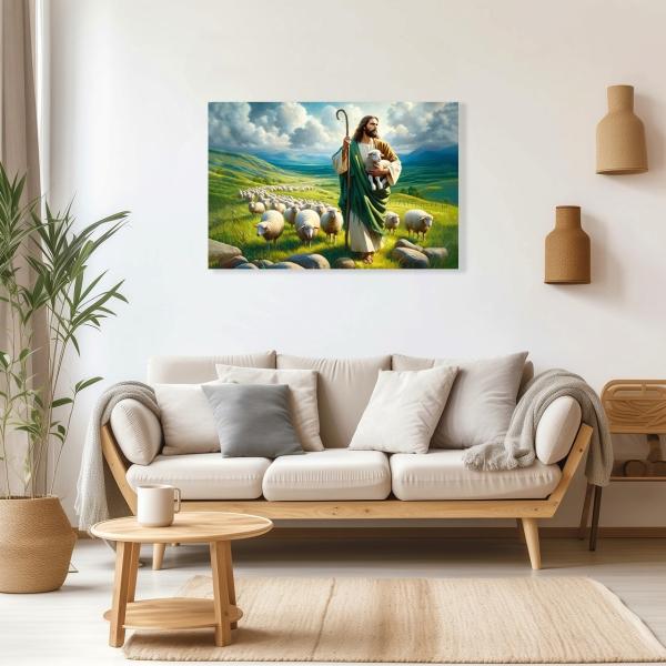 Cuadro Decorativo Religioso Jesús #2 45 X 30