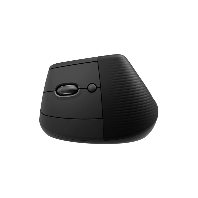 Mouse Vertical Ergonómico Logitech Óptico Lift, Inalámbrico, USB-A, 1000DPI, Grafito