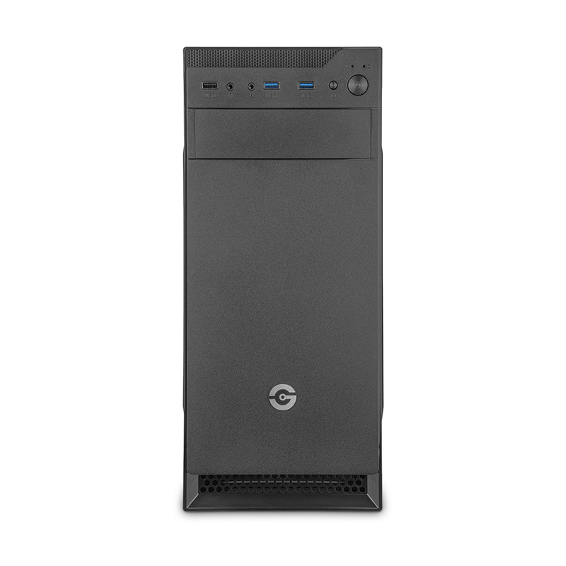 Getttech PC Case with Metallic pattern Panel - SKU: GCM-550AC-01