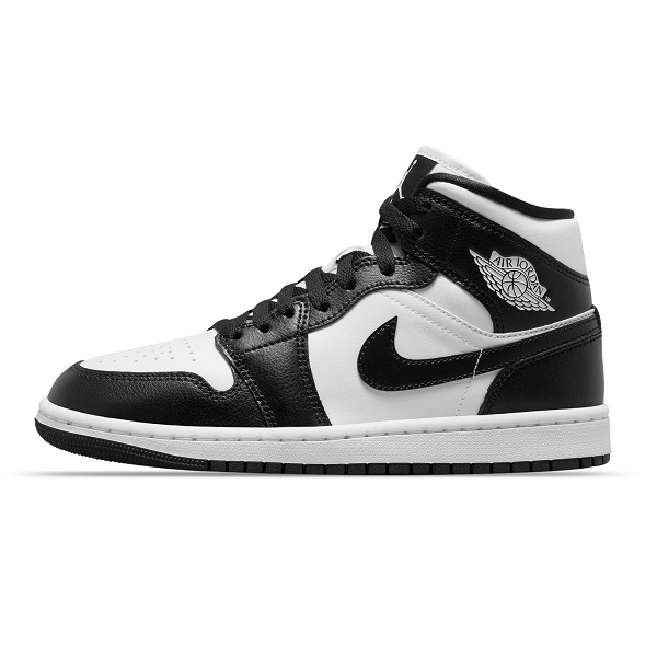 Tenis Air Jordan 1 Mid Negro/blanco Mujer Talla #24 PSD