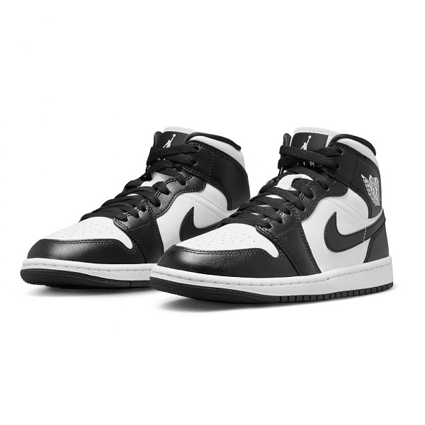 Tenis Air Jordan 1 Mid Negro/blanco Mujer Talla #24 PSD