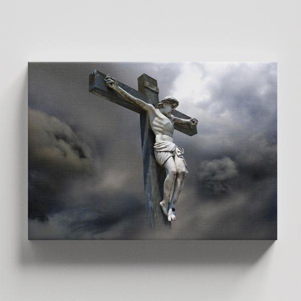 Cuadro Decorativo Religioso Jesús Crucifixión #4 60 X 40