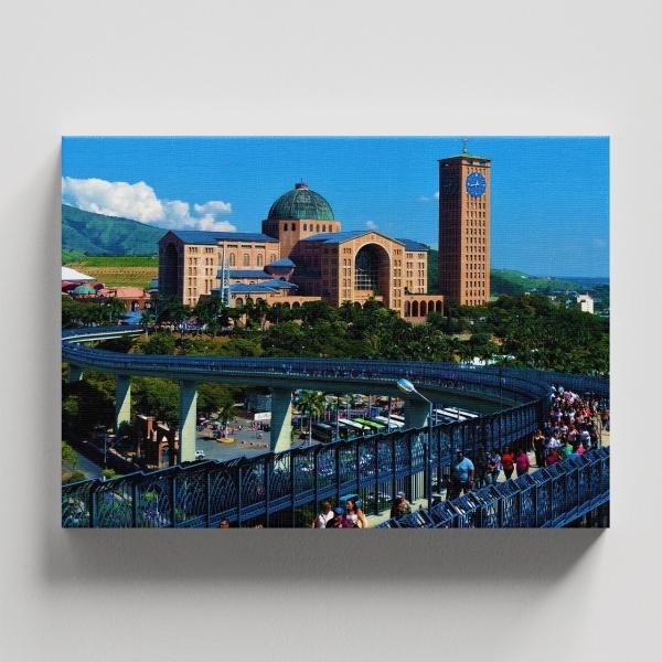 Cuadro Decorativo Religioso Hotel Manto Sagrado Brasil 60 X 40