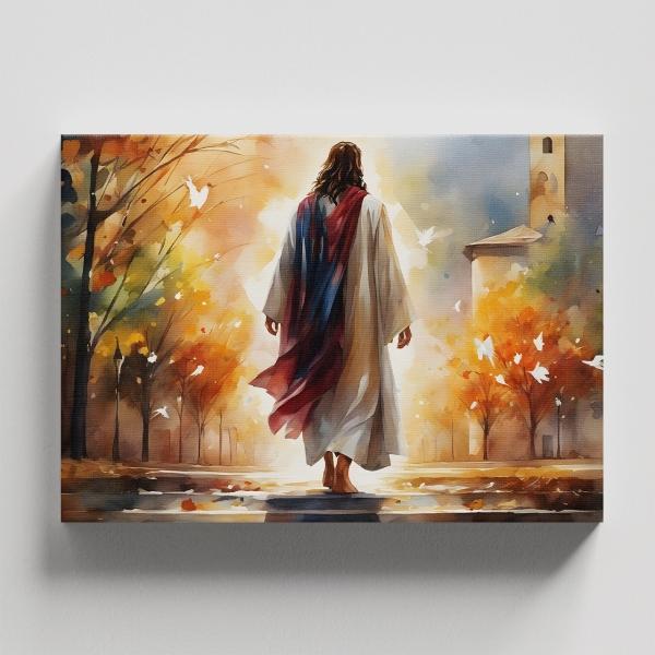 Cuadro Decorativo Religioso Jesús #2 60 X 40