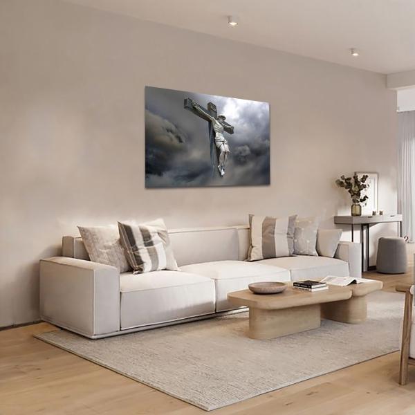 Cuadro Decorativo Religioso Jesús Crucifixión #4 60 X 40