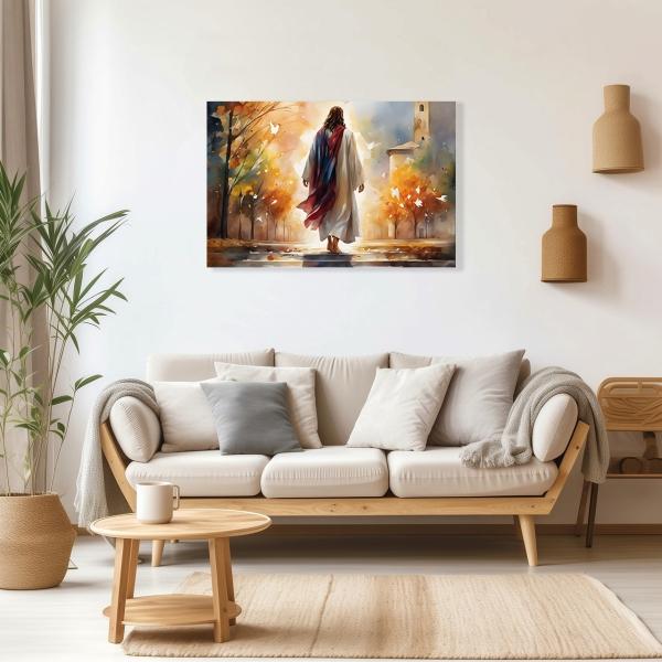 Cuadro Decorativo Religioso Jesús #2 60 X 40