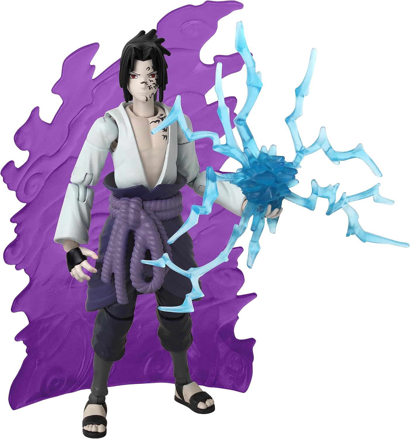 Naruto Sasuke Uchiha con transformación del Sello Maldito Original Bandai Namco 