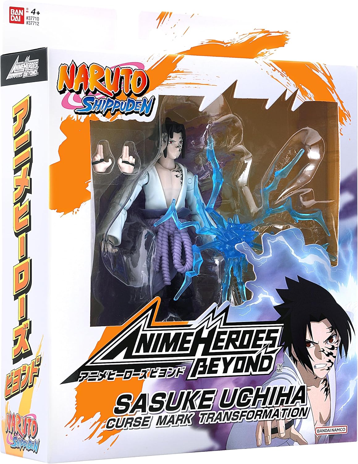 Naruto Sasuke Uchiha con transformación del Sello Maldito Original Bandai Namco 