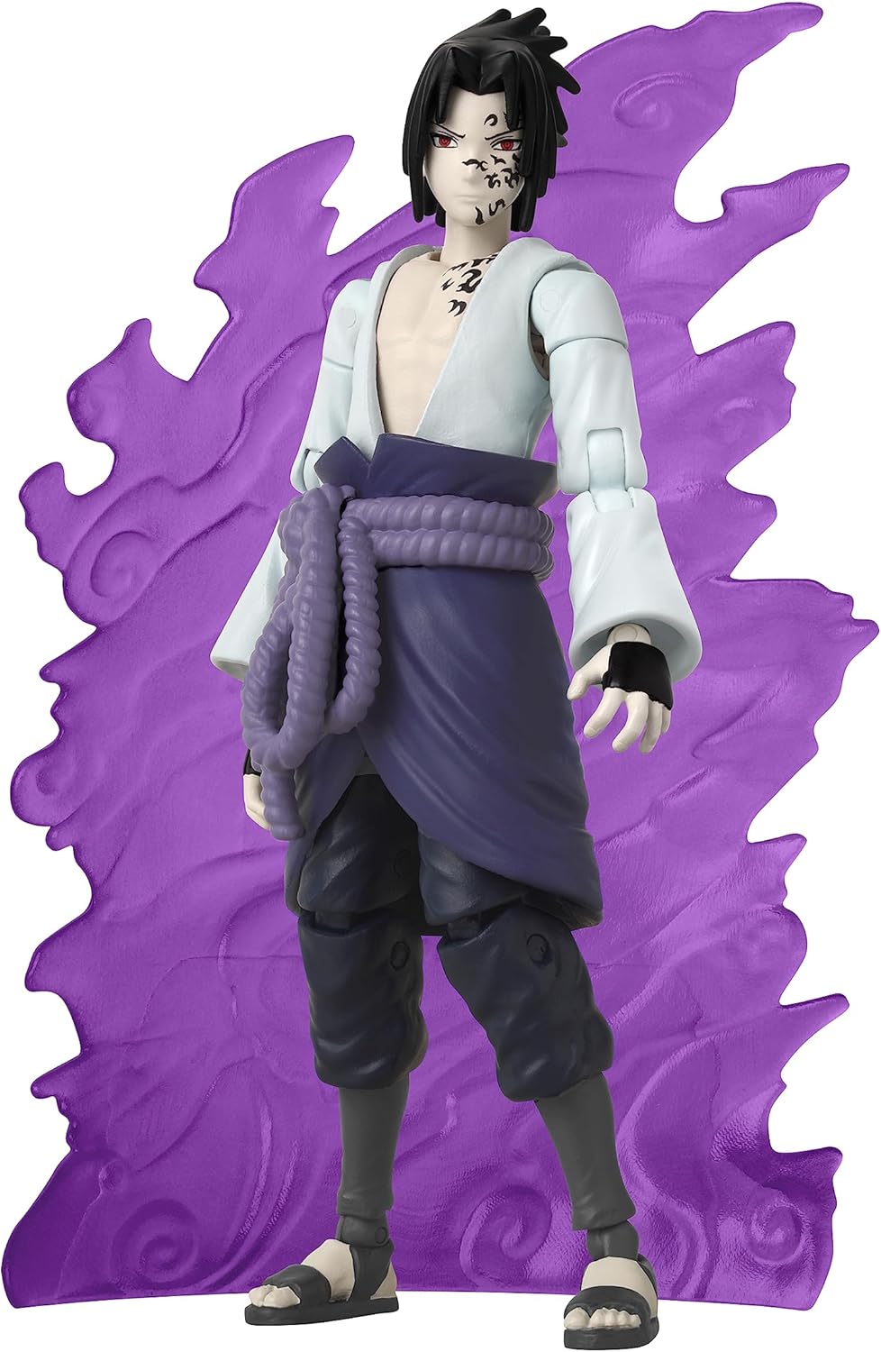 Naruto Sasuke Uchiha con transformación del Sello Maldito Original Bandai Namco 