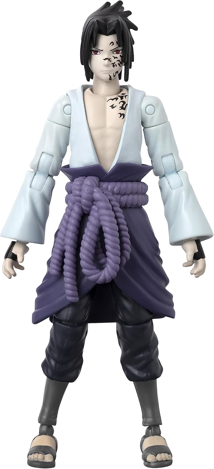 Naruto Sasuke Uchiha con transformación del Sello Maldito Original Bandai Namco 