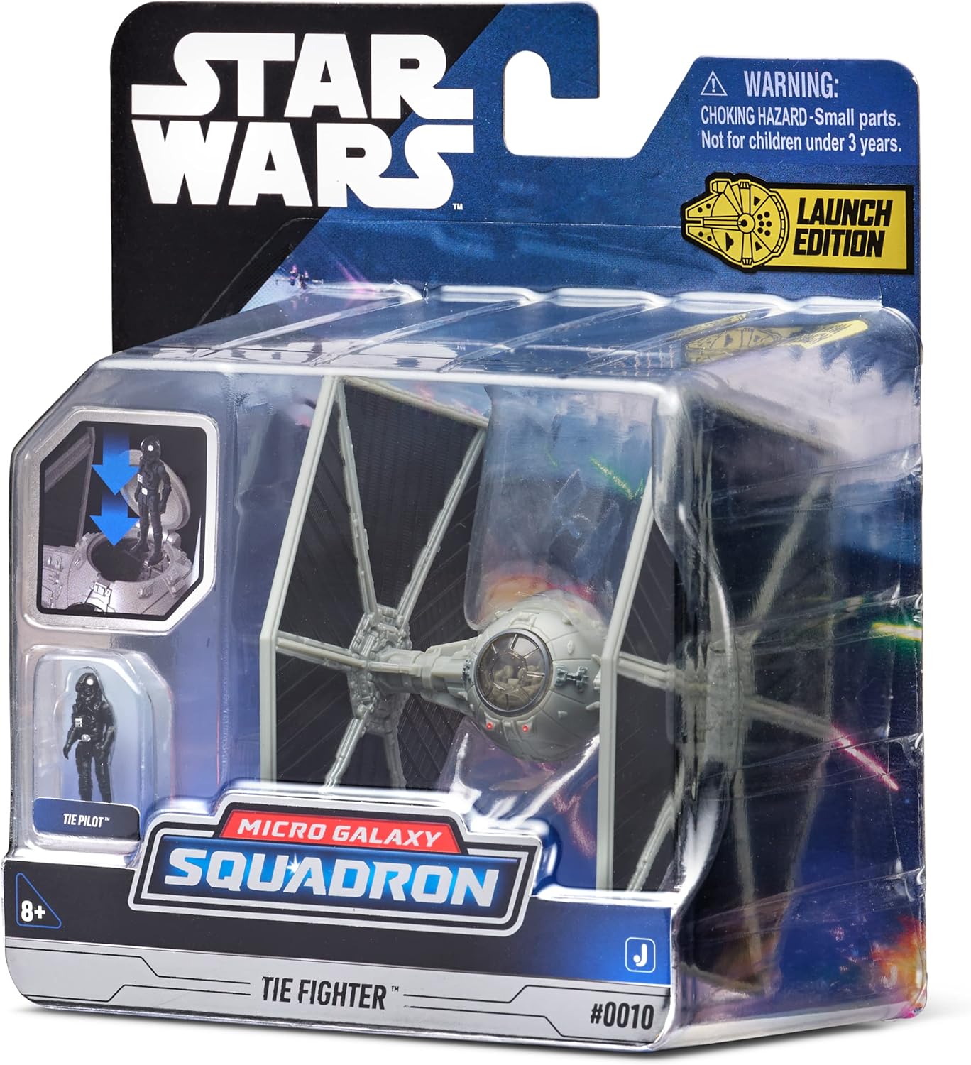 TIE Fighter STAR WARS Micro Galaxy Squadron 