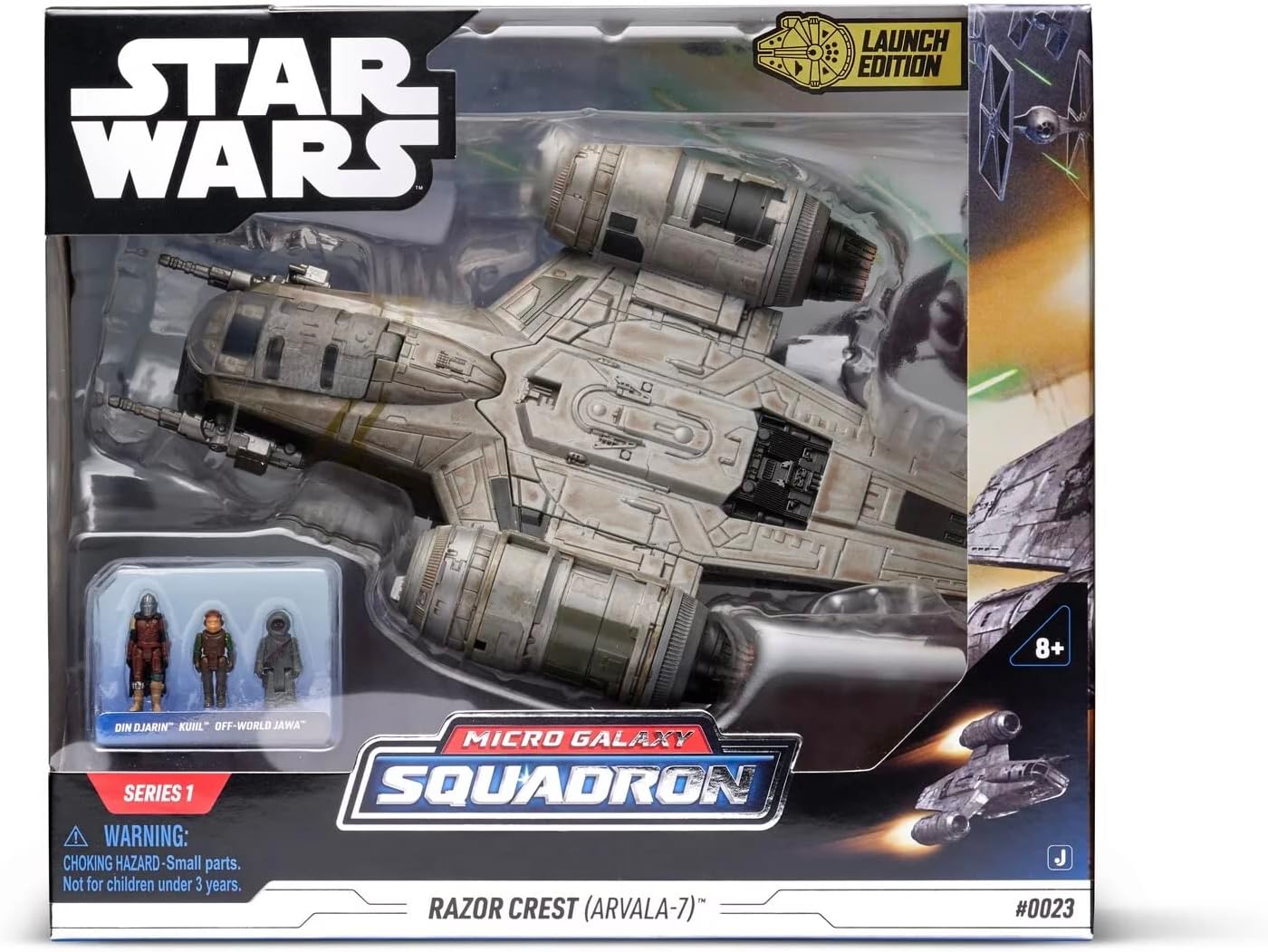 vehículo  Class Deluxe  Razor Crest STAR WARS Micro Galaxy Squadron