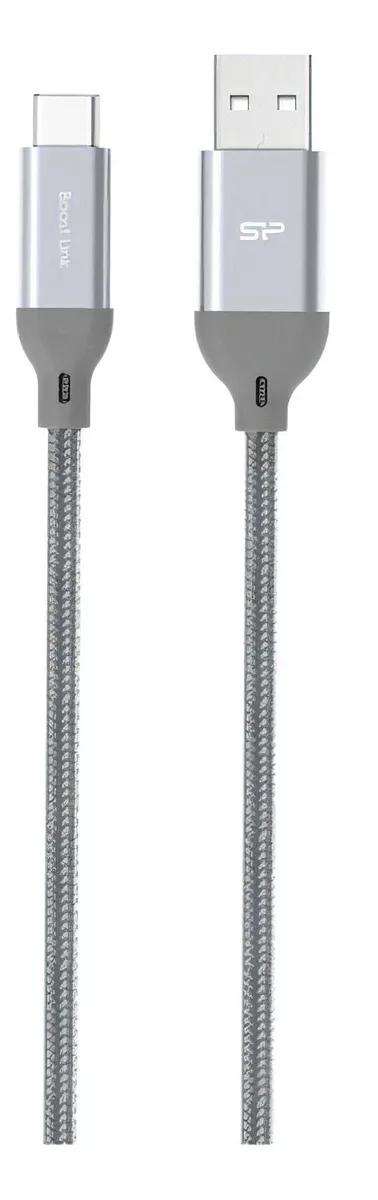 SILICON CABLE MICRO USB LK30 NYLON 1M G SPLK30-CUSBG