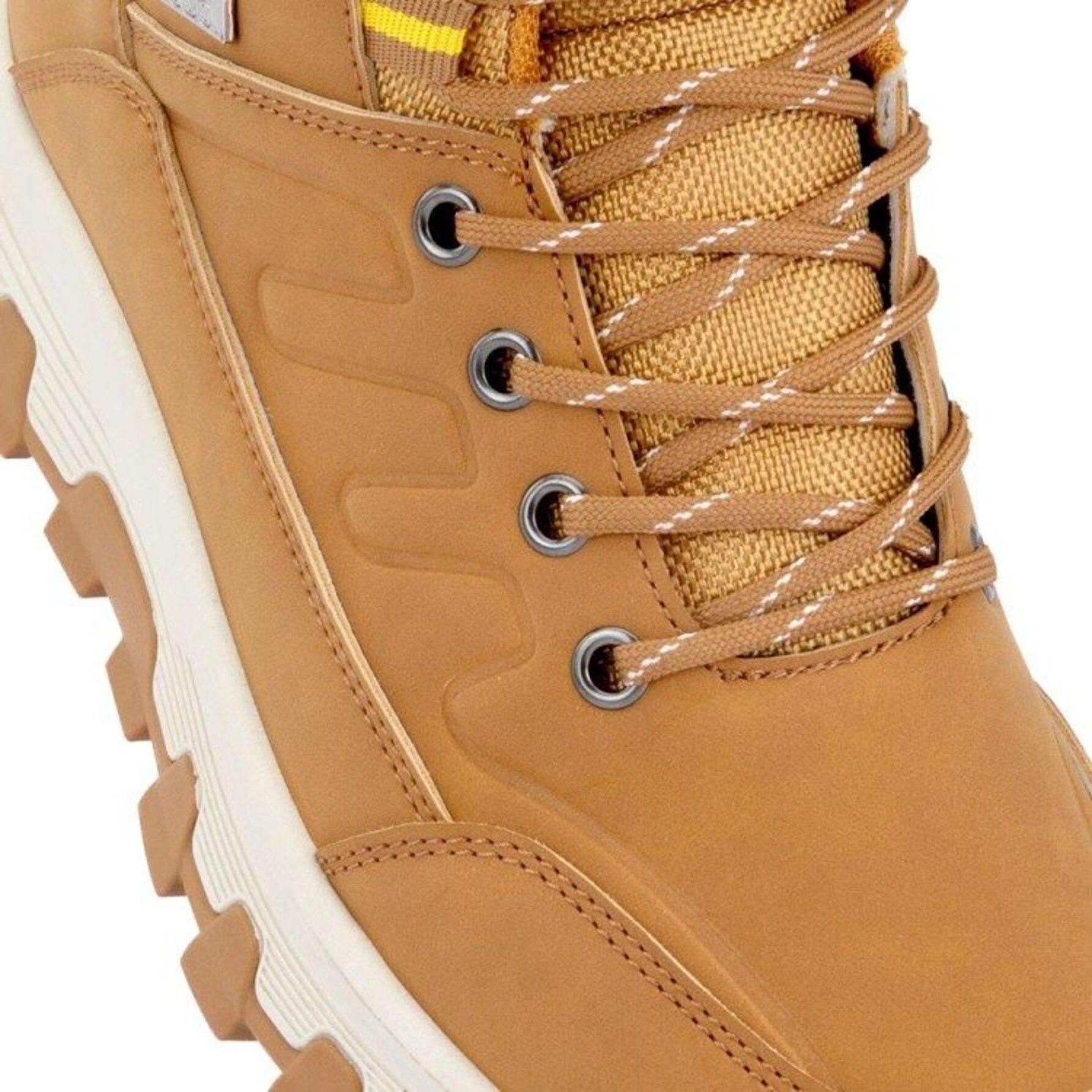 Bota para mujer, todoterreno, con agujetas, color camel, marca Kebo 1117207