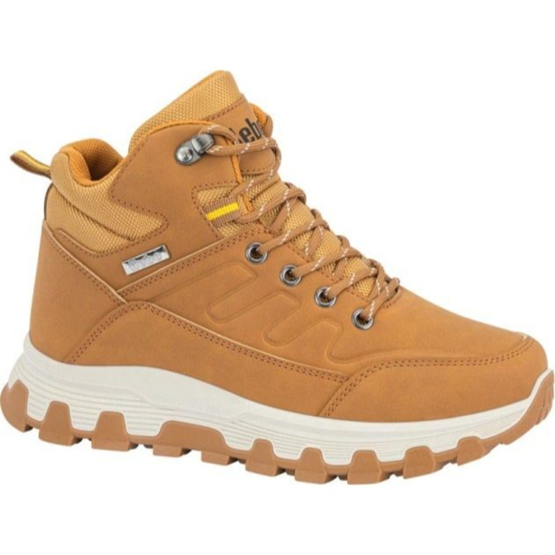 Bota para mujer, todoterreno, con agujetas, color camel, marca Kebo 1117207