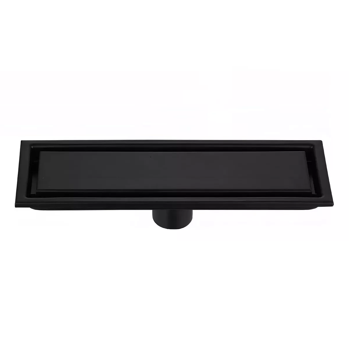 Coladera Para Baño Drenaje de Piso 10x30CM Acero Inoxidable