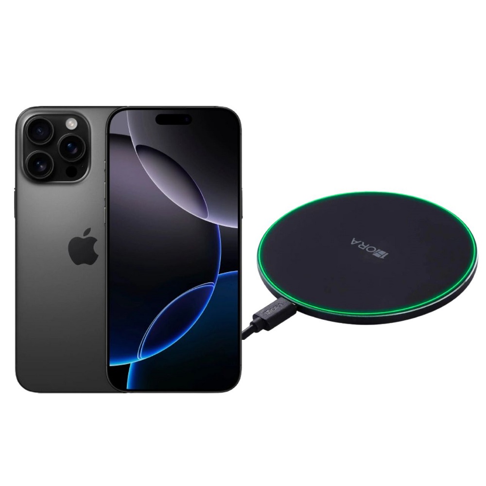 iPhone 16 Pro Max 256GB Negro CHIP Desbloqueado + Cargador Genérico