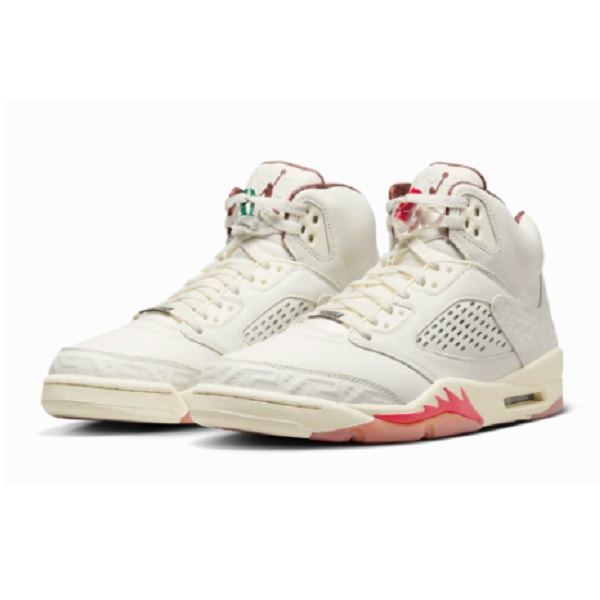 Tenis Air Jordan 5 Retro El Grito Beige Hombre Talla #27 PSD