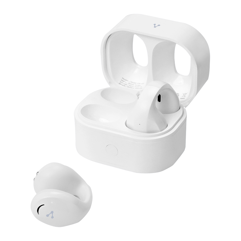Audifonos Intra auditivo Vorago ESB-410 Inalambricos Manos Libres Control Tactil Blanco