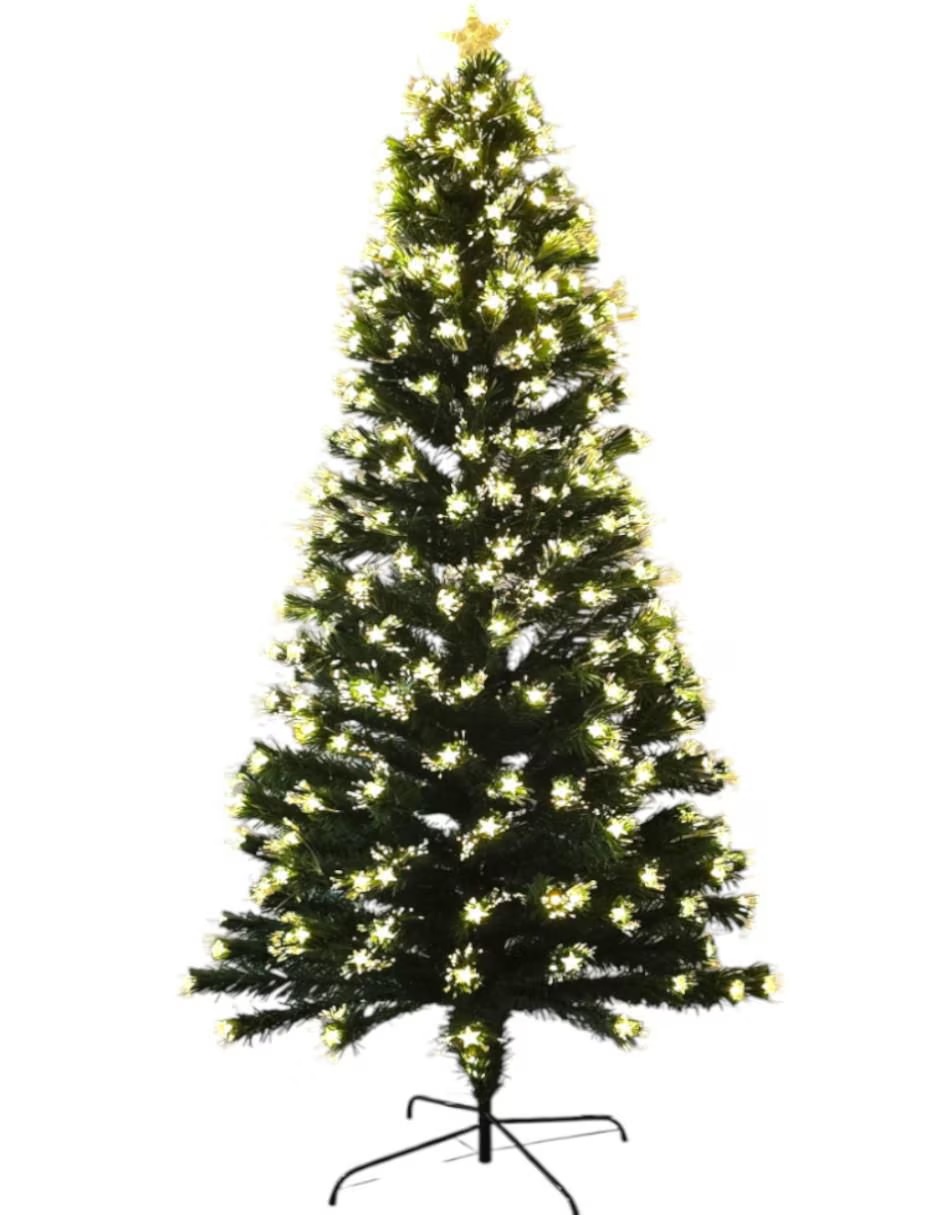 Arbol de Navidad con luces incluidas