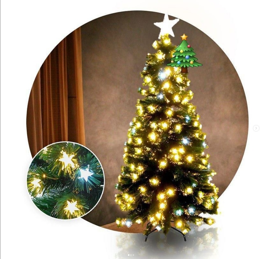 Arbol de Navidad con luces incluidas