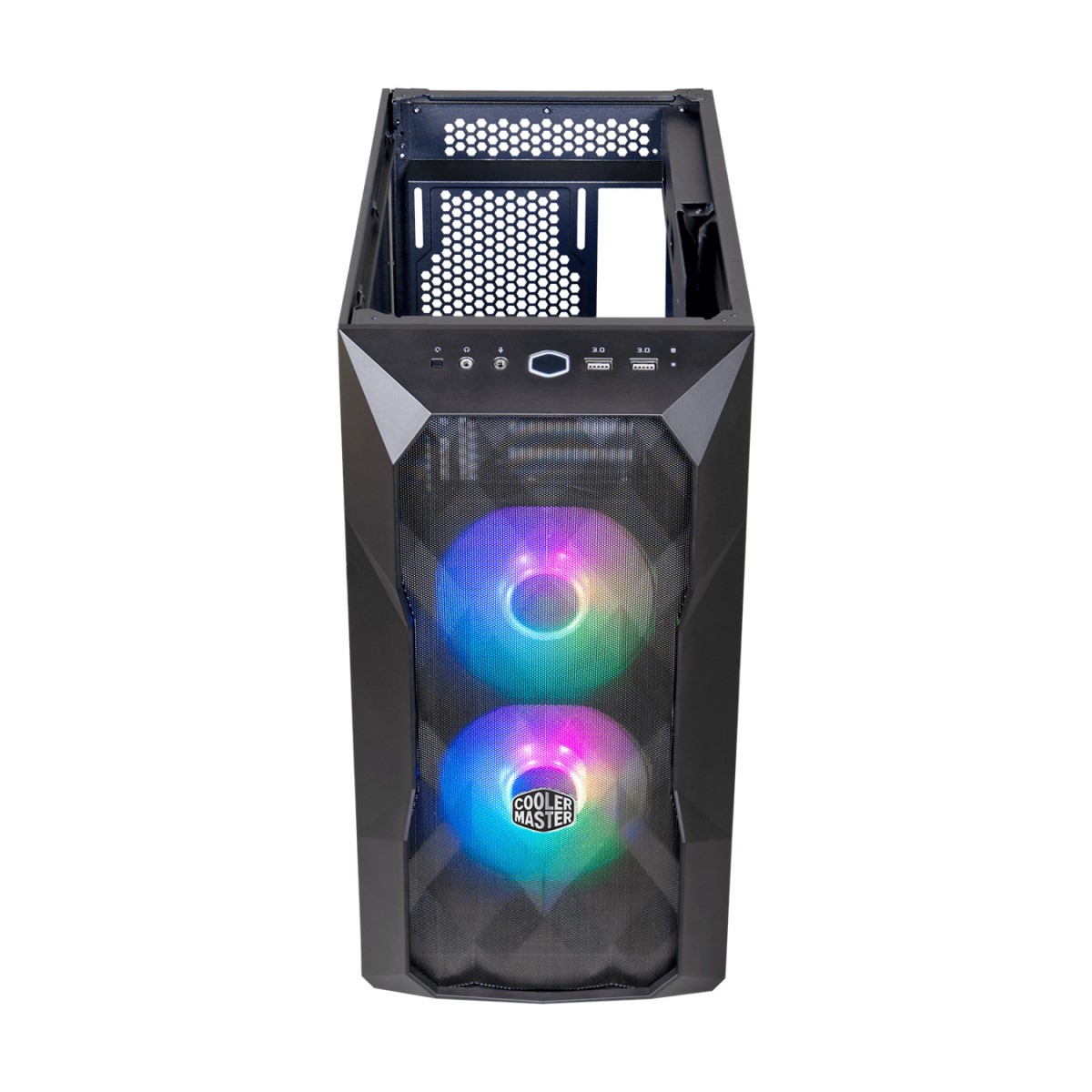 Gabinete Cooler Master MasterBox TD300 Mesh con Ventana ARGB, Mini Tower