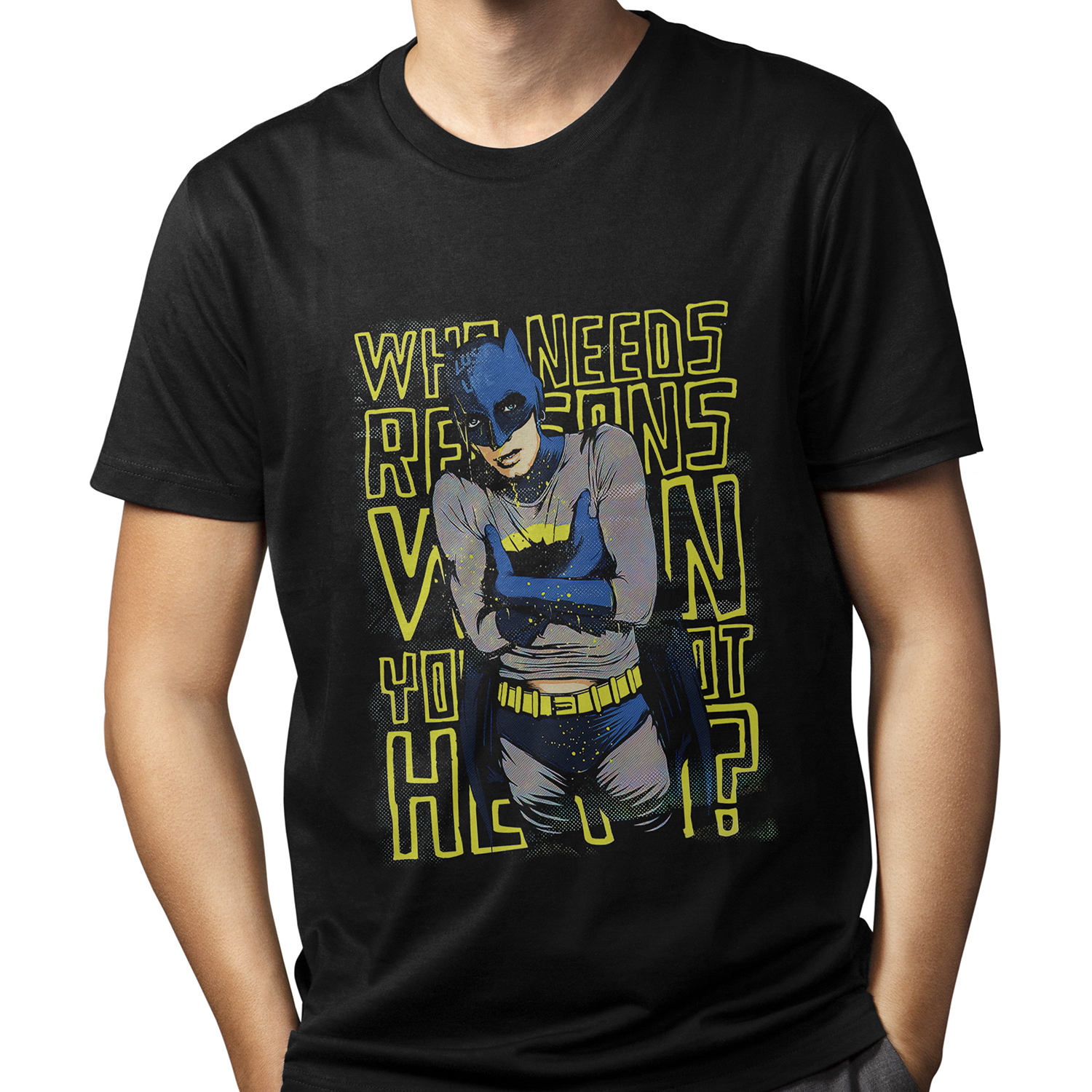 Playera para hombre Batman: ¿Quién necesita razones? XOLO
