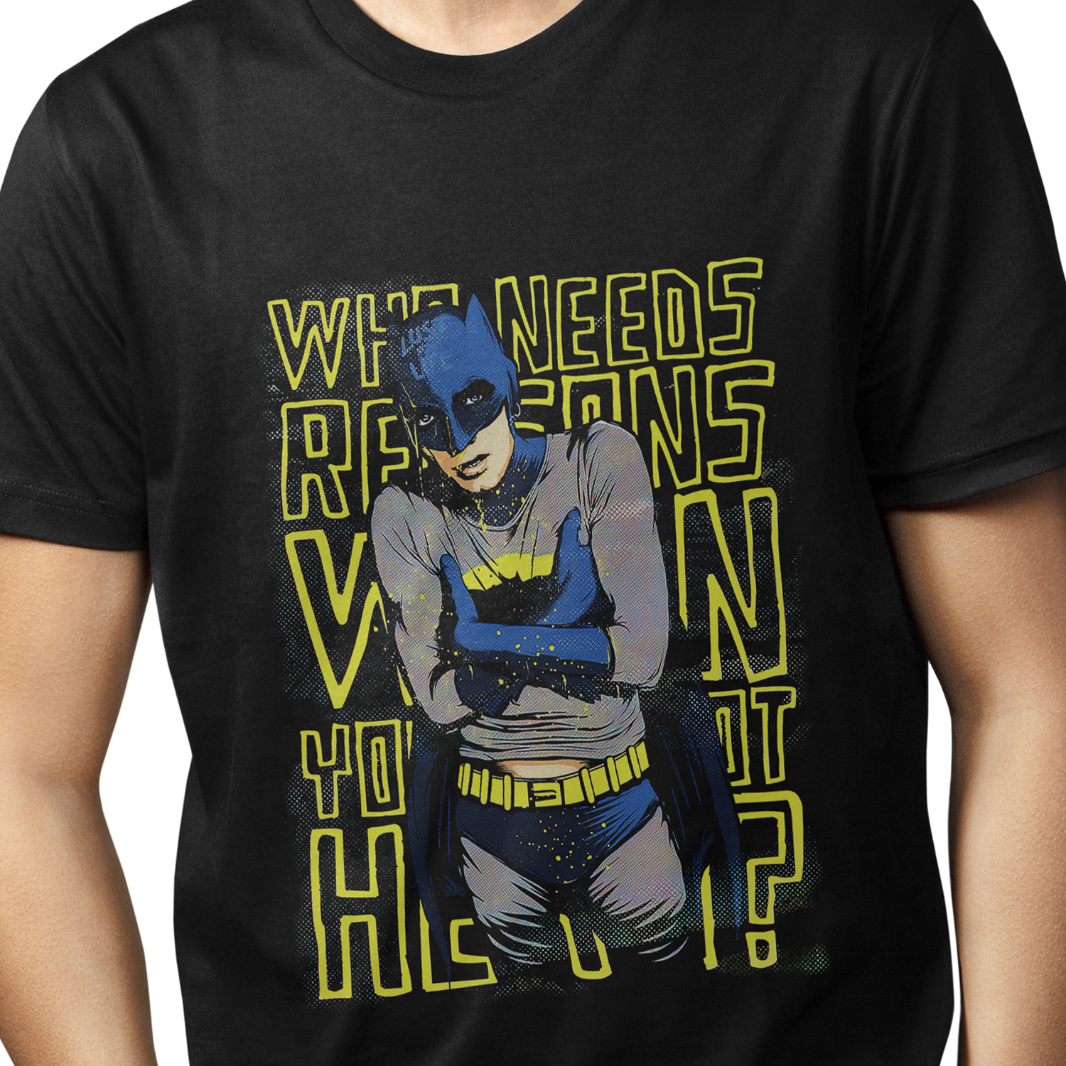 Playera para hombre Batman: ¿Quién necesita razones? XOLO