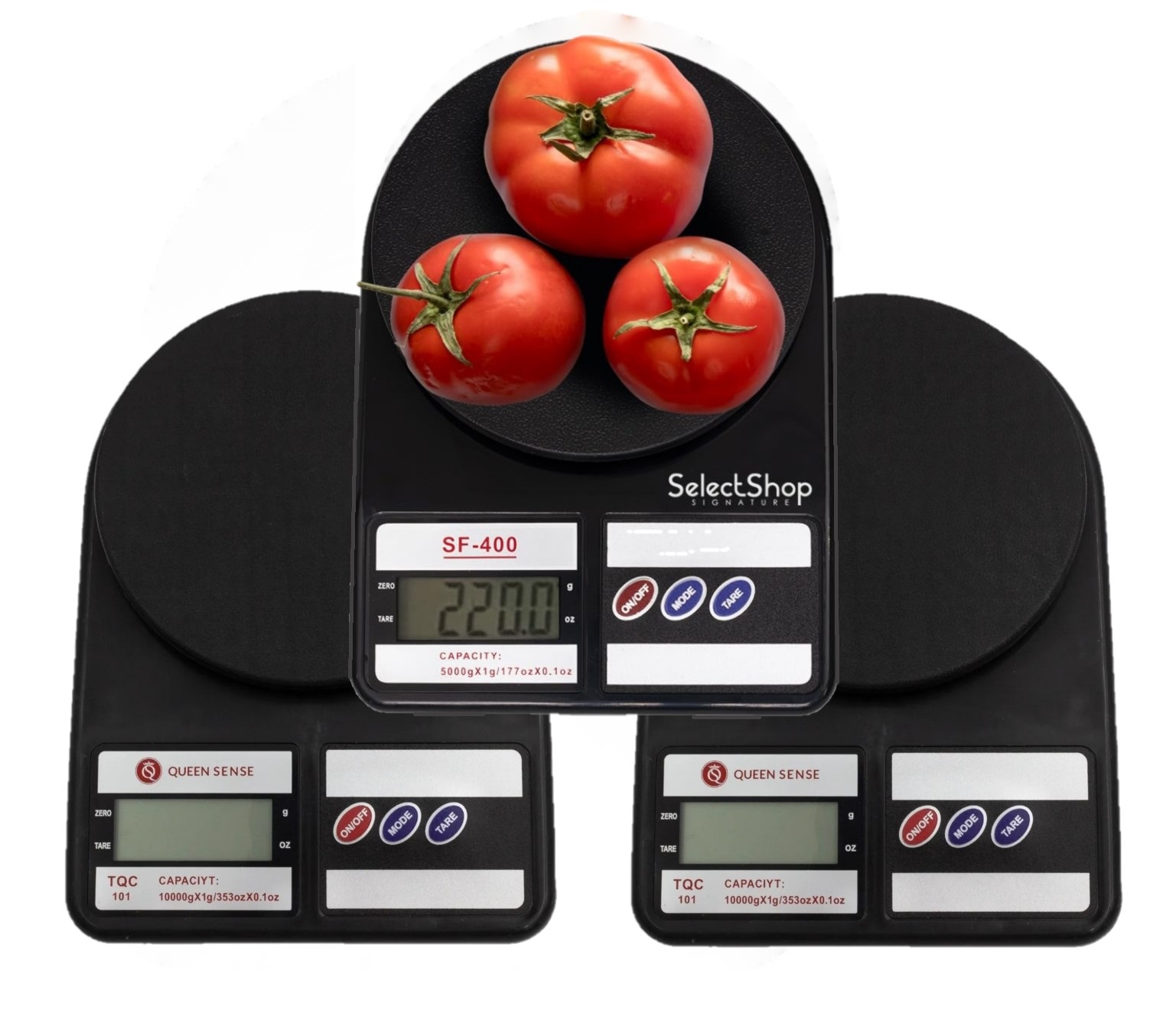 3 Basculas Grameras 10kg excelente en oferta pocas piezas
