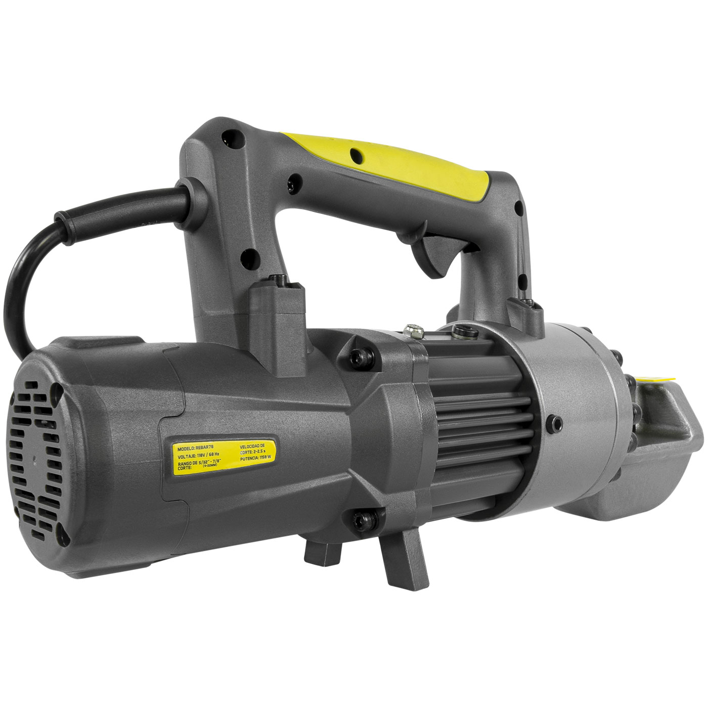 Cortadora Para Varilla Profesional Eléctrico Tdk Machinery 5/8 (16mm) Hasta 7/8 (22mm) 1,150 Watts - REBAR78
