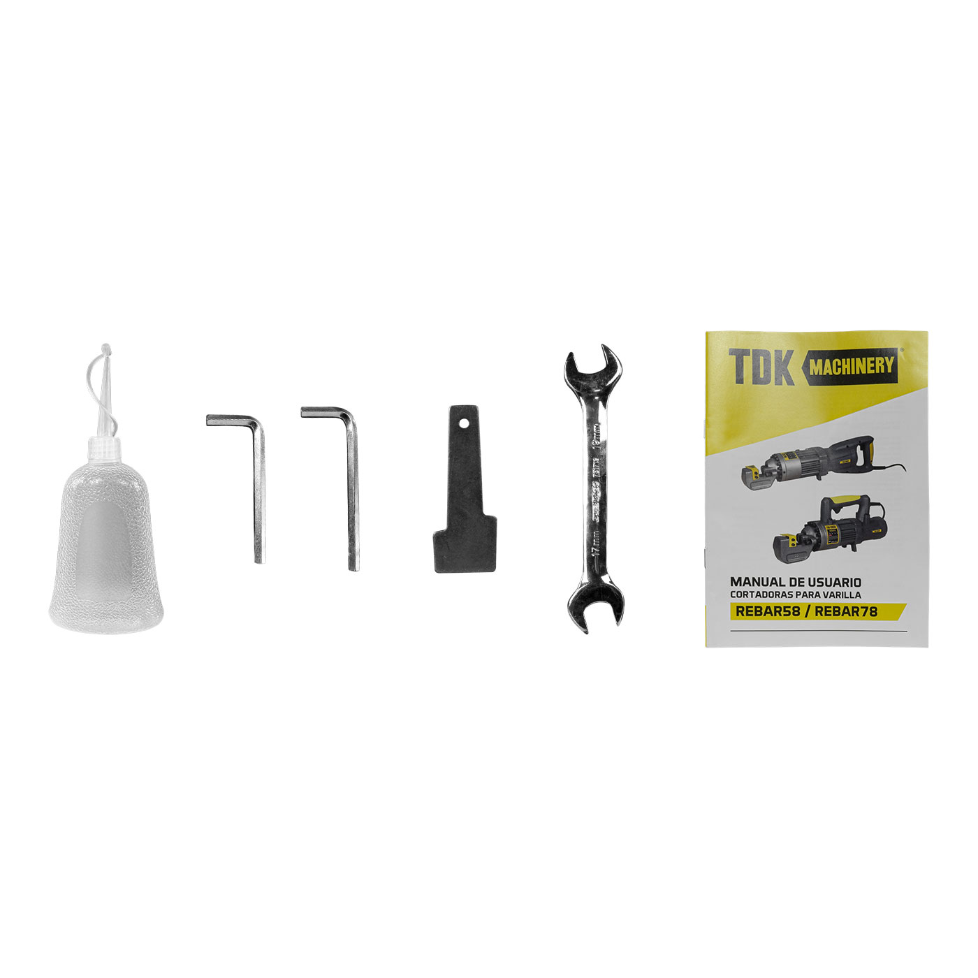 Cortadora Para Varilla Profesional Eléctrico Tdk Machinery 5/8 (16mm) Hasta 7/8 (22mm) 1,150 Watts - REBAR78