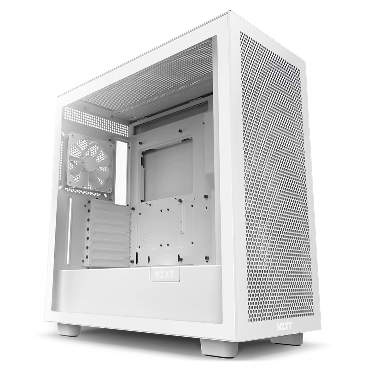 Gabinete NZXT H7 Flow con Ventana, Midi-Tower, Mini-ITX/Micro-ATX/ATX/EATX