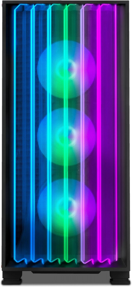 Gabinete Yeyian Mirage X con Ventana, Midi-Tower, ATX/Micro-ATX/ITX