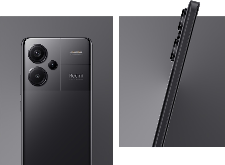 Xiaomi Redmi Note 13 Pro Plus 5G  (512GB + 12GB) NEGRO 6.67" 200MP Dual SIM Triple Camara.