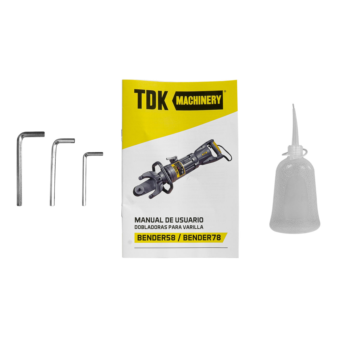 Dobladora Para Varilla Profesional Eléctrico Tdk Machinery 5/8 (16mm) Hasta 7/8 (22mm) 1,150 Watts - BENDER78