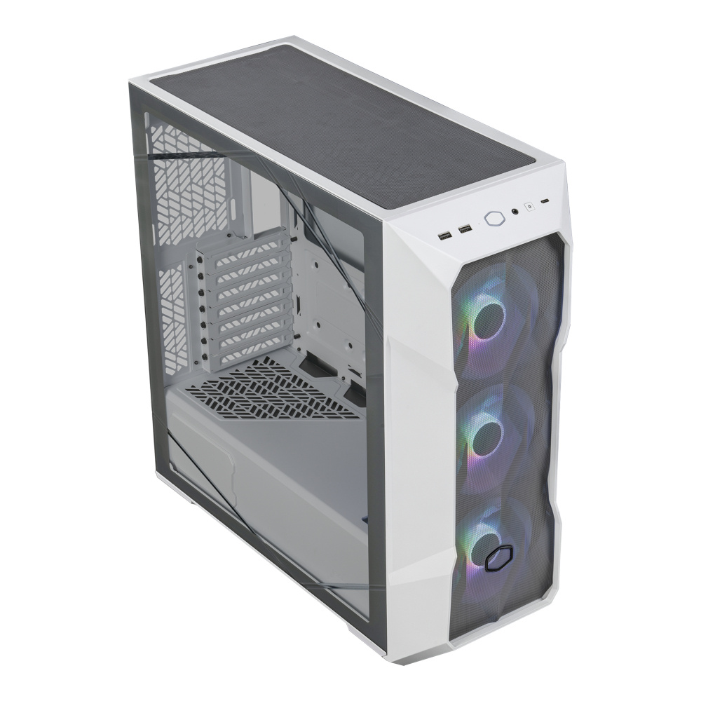 Gabinete Cooler Master MasterBox TD500 Mesh V2 con Ventana Midi-Tower