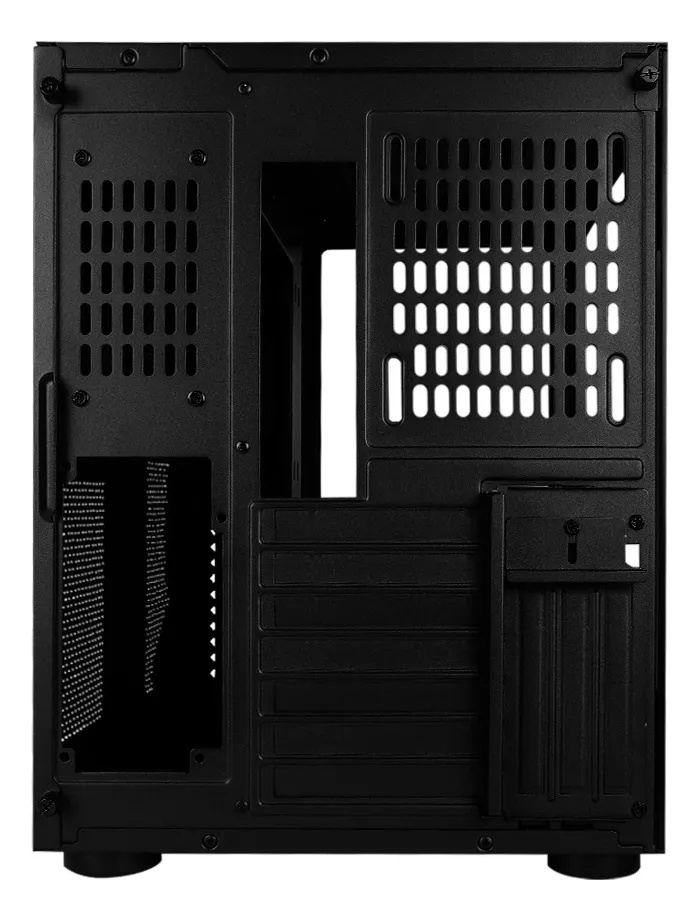 Gabinete Game Factor  ATX Fishtank  Doble Cristal  USB 3.0 S/FTE NEGRO CSG700-BK