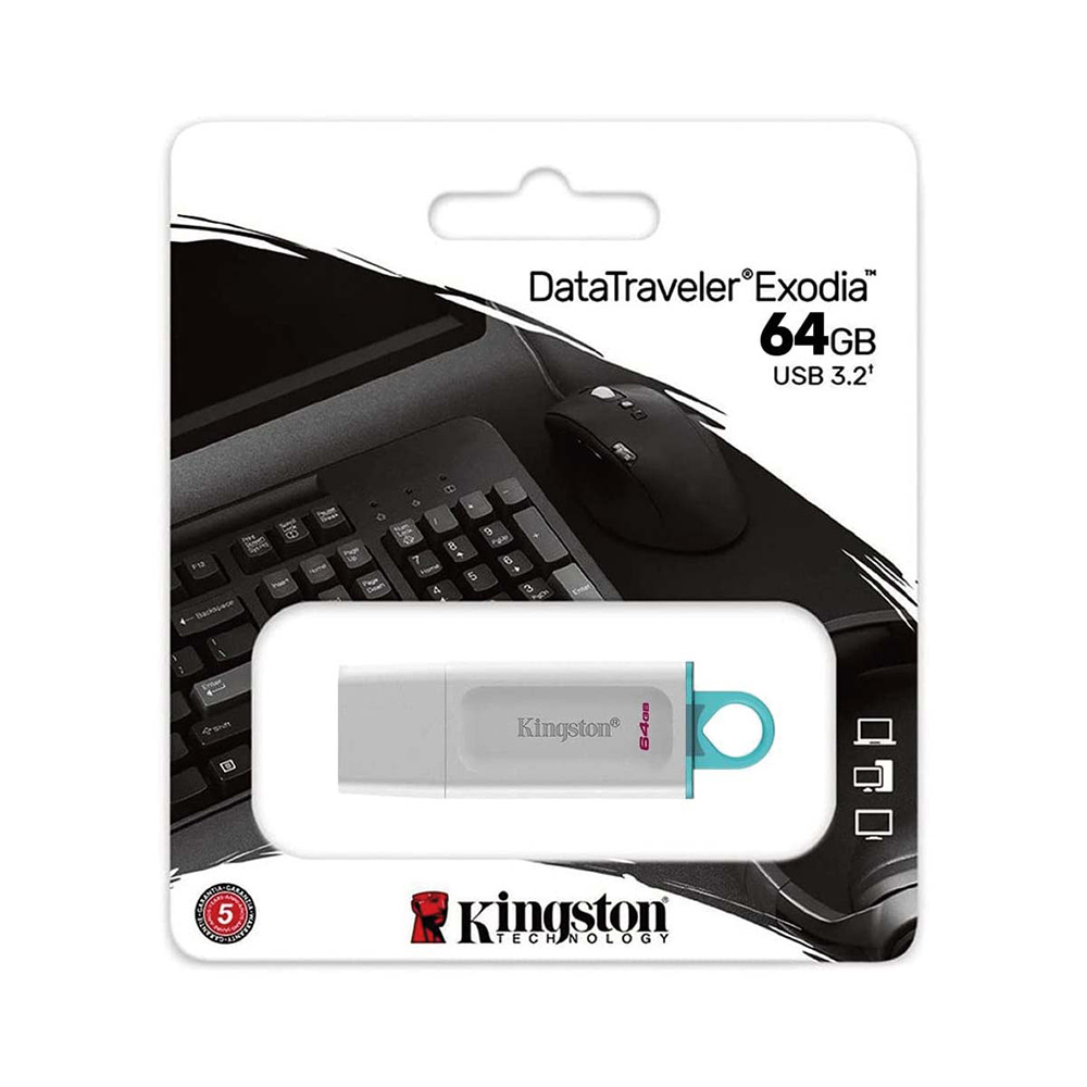 Memoria USB Kingston DataTraveler Exodia, DTXBL-64GB