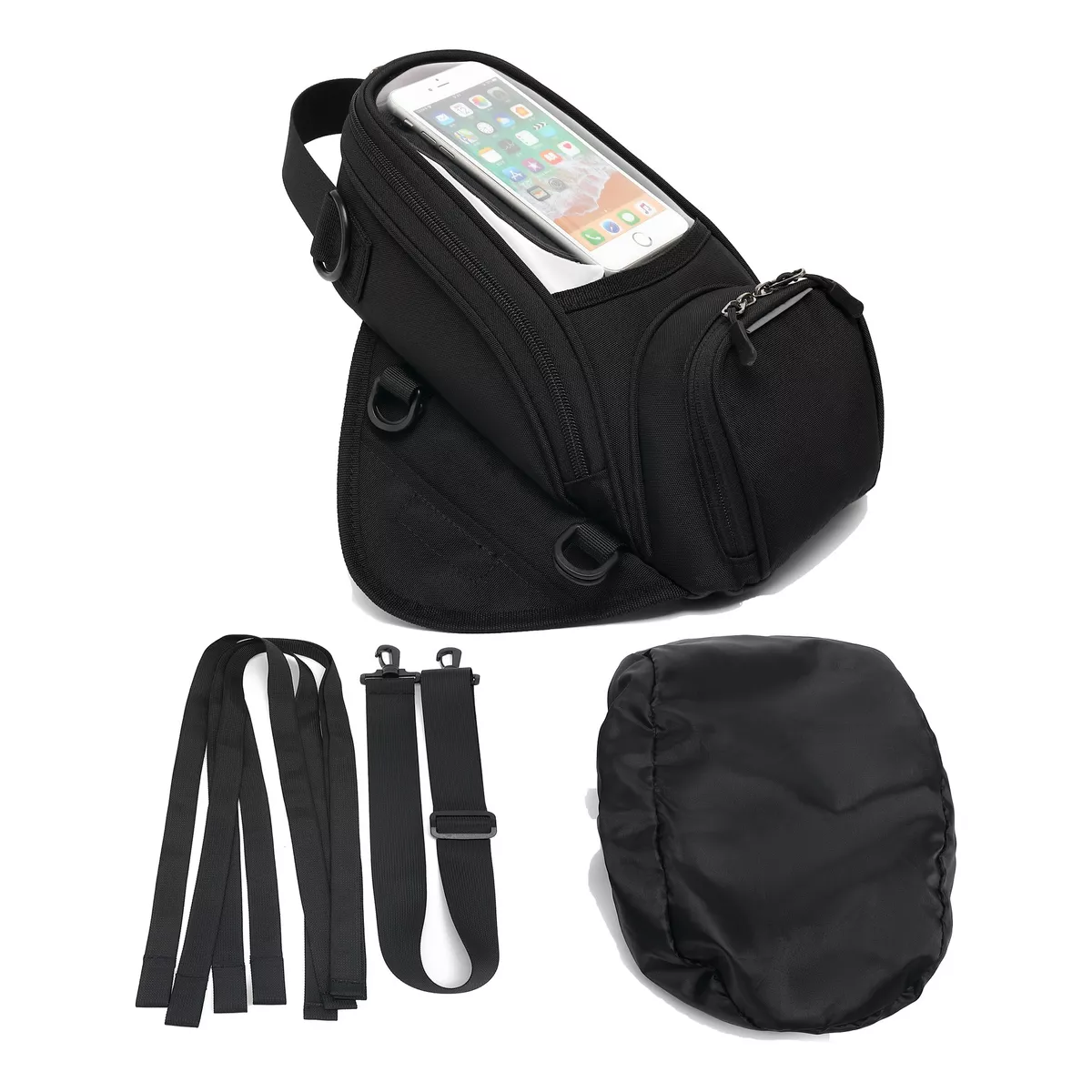 Maletas Mochila Para Moto Bolsa Y Tanque Moto, Impermeable