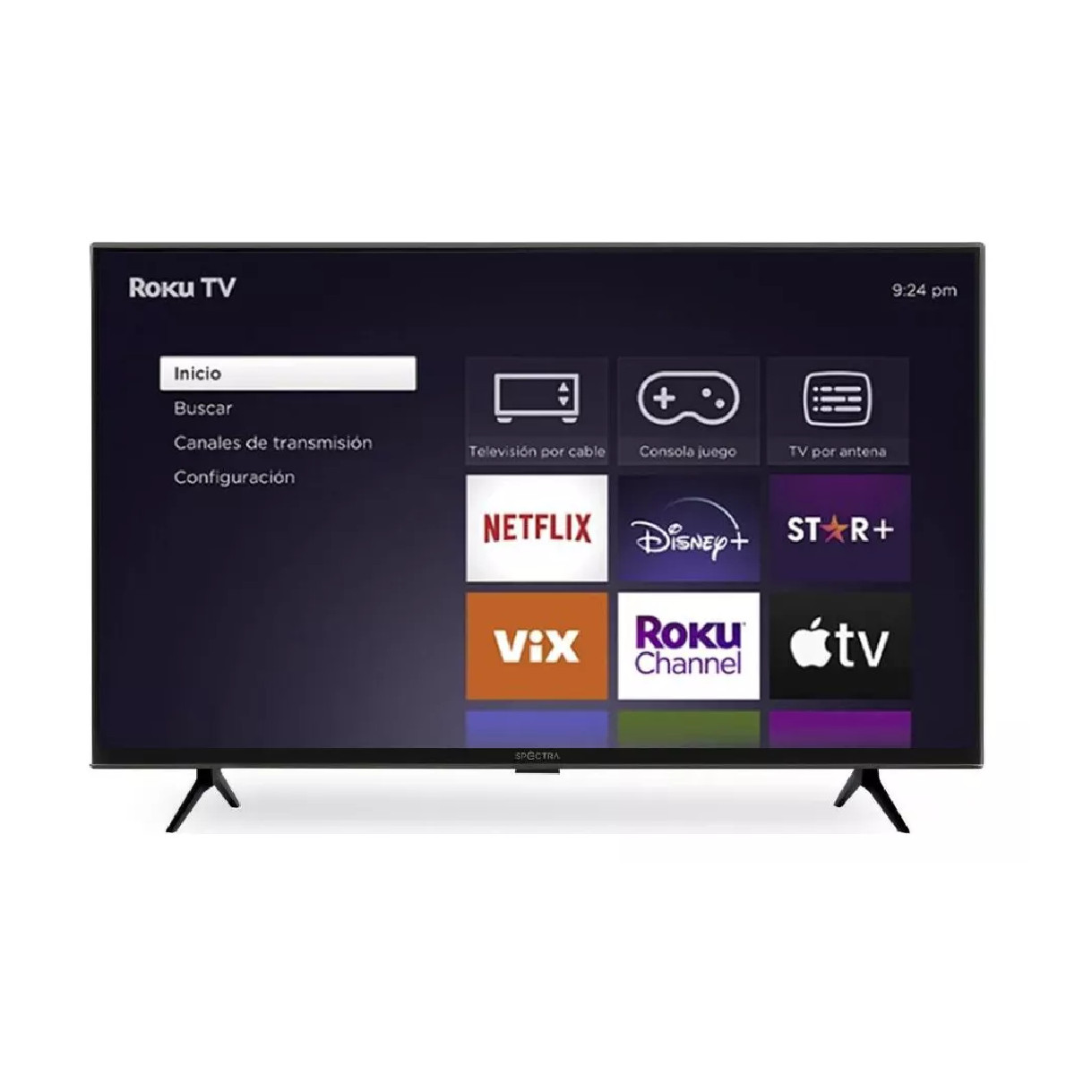 SMART TV PANTALLA 32 PULGADAS SPECTRA ROKU TV HD 32-RSP