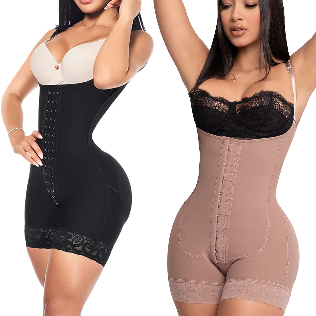 Faja Colombiana Moldeadora y reductora Levanta Gluteos Ideal Para Ropa Ajustada Alta Compresion 