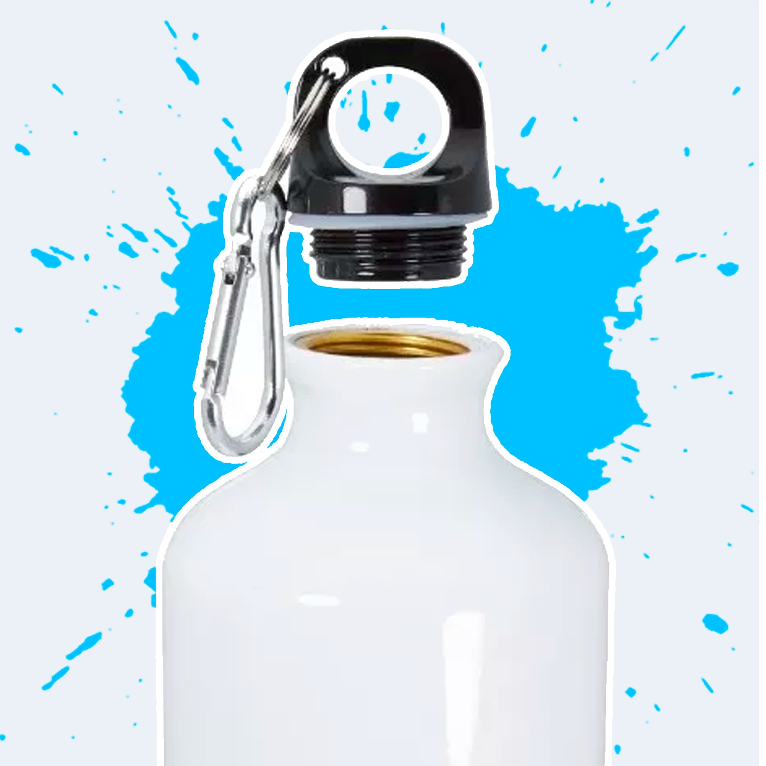 Cilindro el futuro es hoy oiste viejo | frase meme dewey| divertido regalo | Botella Deportiva | 600 Ml | Bebidas Frías